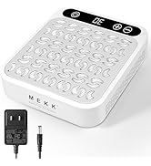 MEKK Nail Dust Collector with Reusable Filter,Dust Collector Nail Tech Powerful Vacuum Fan Dust C...