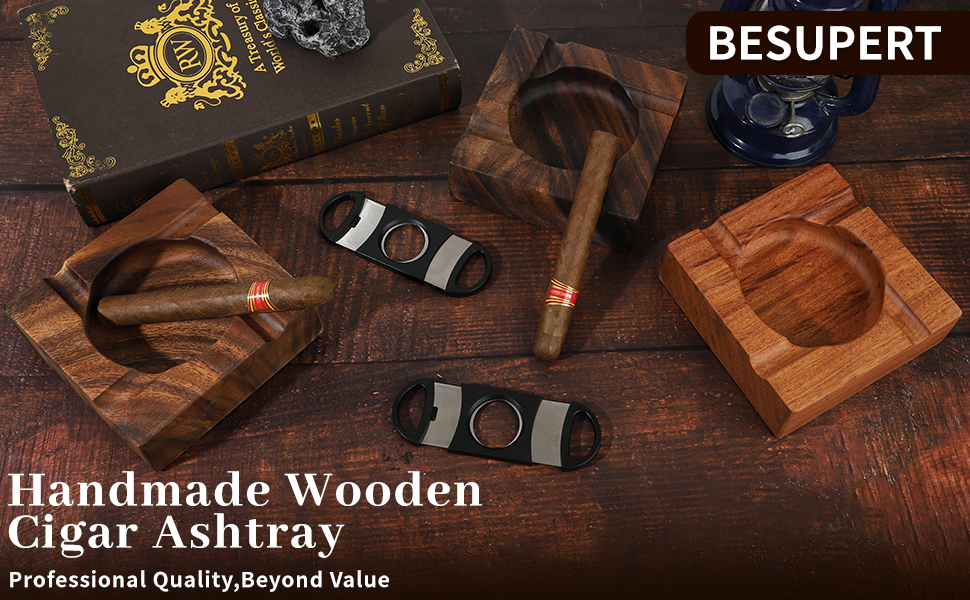 cigar ashtray cigarette whiskey accessories set ash tray holder humidors decorations luxury men