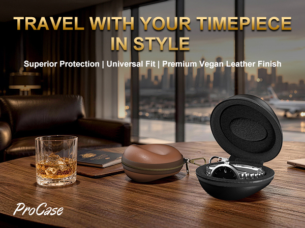TRAVEL WITH YOUR TIMEPIECE IN STYLE