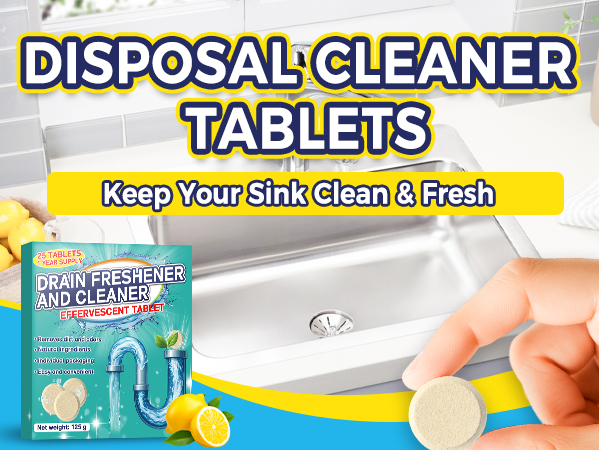 Disposal Cleaner Tablets