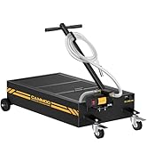 CAMMOO 20 Gal Electric Oil Drain Pan, 110V High-Flow Pump, 9.8 FT Hose, 200 W Motor, 2 Locking Sw...