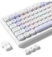 Womier PBT Keycaps Set, Dream Cute Keycaps MOA Profile | Mechanical Keyboard Caps, Custom Keycaps...