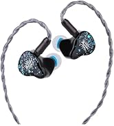 Kiwi Ears Astral 1DD+6BA Hybrid Driver In Ear Monitor Wired IEM Earphones | Balanced Smooth Natur...