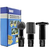 Woodworking Carving Rasp Drill Bits, 3pcs DARTOTEK DIY Engraving Grinding Head Milling Router Bit...