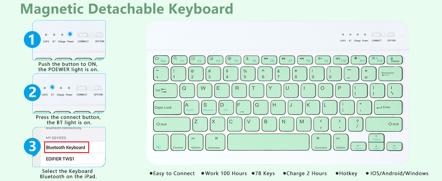 12 9 inch pro case 2020 keyboard 4th generation bluetooth 3rd 5th 2018 2021