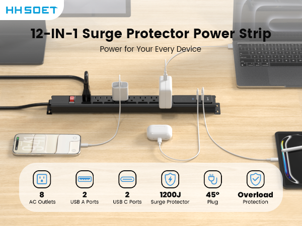 wall mount power strip