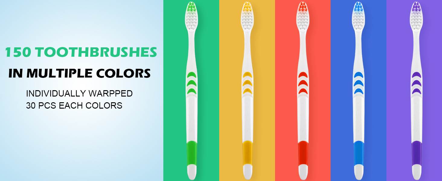 toothbrush individually wrapped