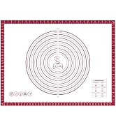 Pastry Dough Mat Silicone Baking Mats for Rolling Out Dough,Kneading Sheet,Silicone Sheet for Kit...