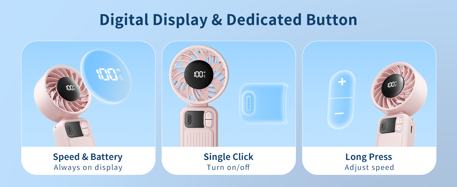 portable hand fan