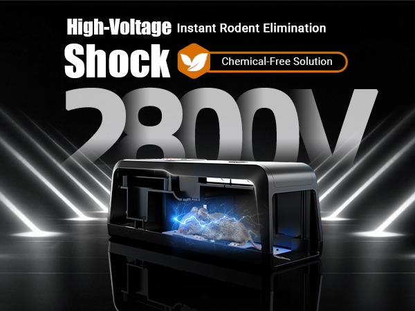 electronic rat trap for indoor home