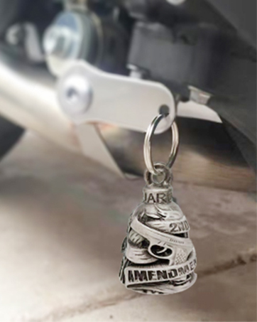 Motorcycle Bell Biker Bell Ride Bell Riding Bell Spirit Bell Motorcycle Key Chain