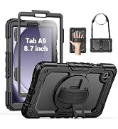 SEYMAC for Samsung Galaxy Tab A9 Case 8.7 Inch 2023 (SM-X110/X115/X117), Heavy Duty Shockproof Pr...