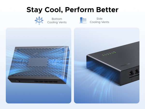 UGREEN 2.5Gb Switch, 5-Port Ethernet Switch