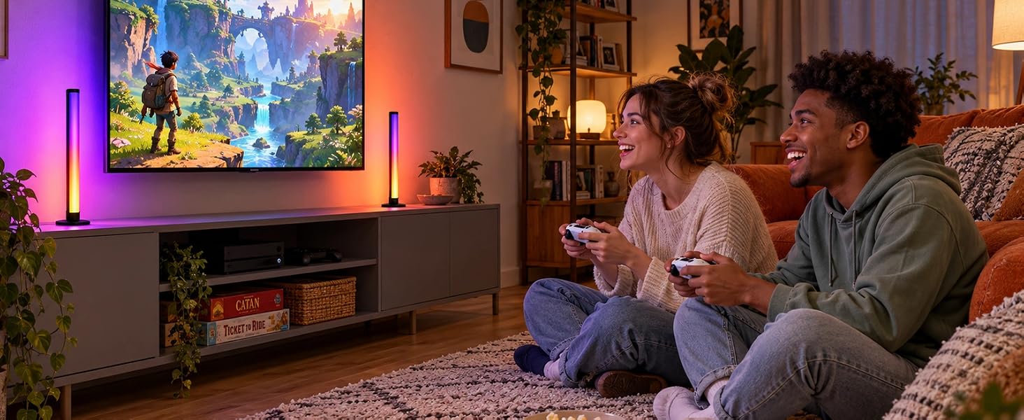 Illustrative Color Around Your Gaming Setup