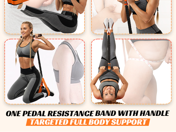 waist training pedal band