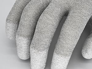 esd gloves large esd gloves xl esd gloves - fingertip coated