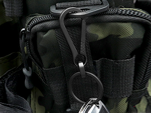 Black Titanium Carabiner