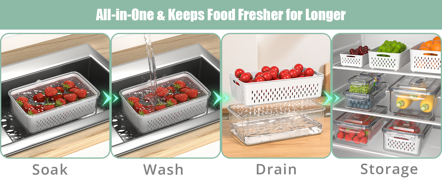 fruit containers for fridge