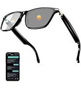 Ai Smart Glasses with Chat GPT, Bluetooth Glasses for Men Women with 160+ Language & Accents, Tra...