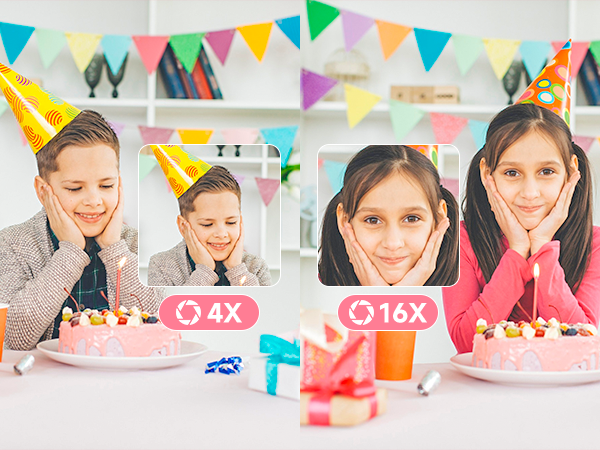 1080P FHD digital camera for kids time-lapse 16x zoom,digital camera for teens