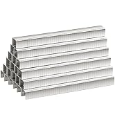 meite T-50 Stainless Steel Staples Marine, 3/8 Inch Heavy Duty Staples for Staple Gun - 1512 Coun...
