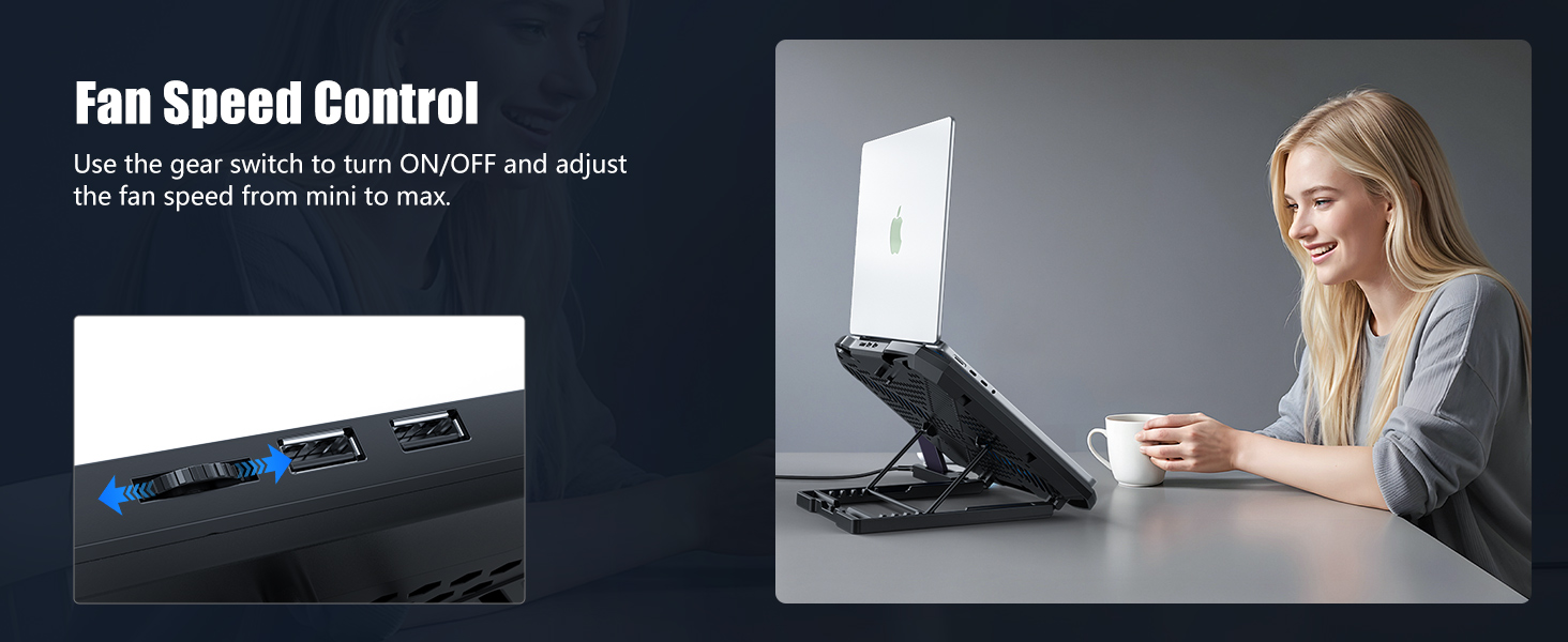 Laptop Cooling Pad F2PLUS-06