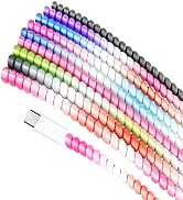 Rancco Spiral Cable Protector Headphone Cable Saver,9 Pc Cable Protector/ Wire Repair/ Pet Chew C...