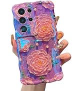 XIZYO Case for Samsung Galaxy S24 Ultra, Colorful Retro Oil Painting Flower Cute Floral Aesthetic...