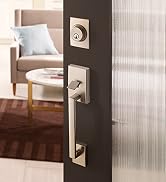 Schlage Century Single Cylinder Handleset with Deadbolt Lock on front door