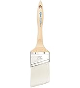 Zibra Angled Paint Brush for Painting Trim, Walls, and Doors, 2.5-inch, White, Pro Grade for All ...