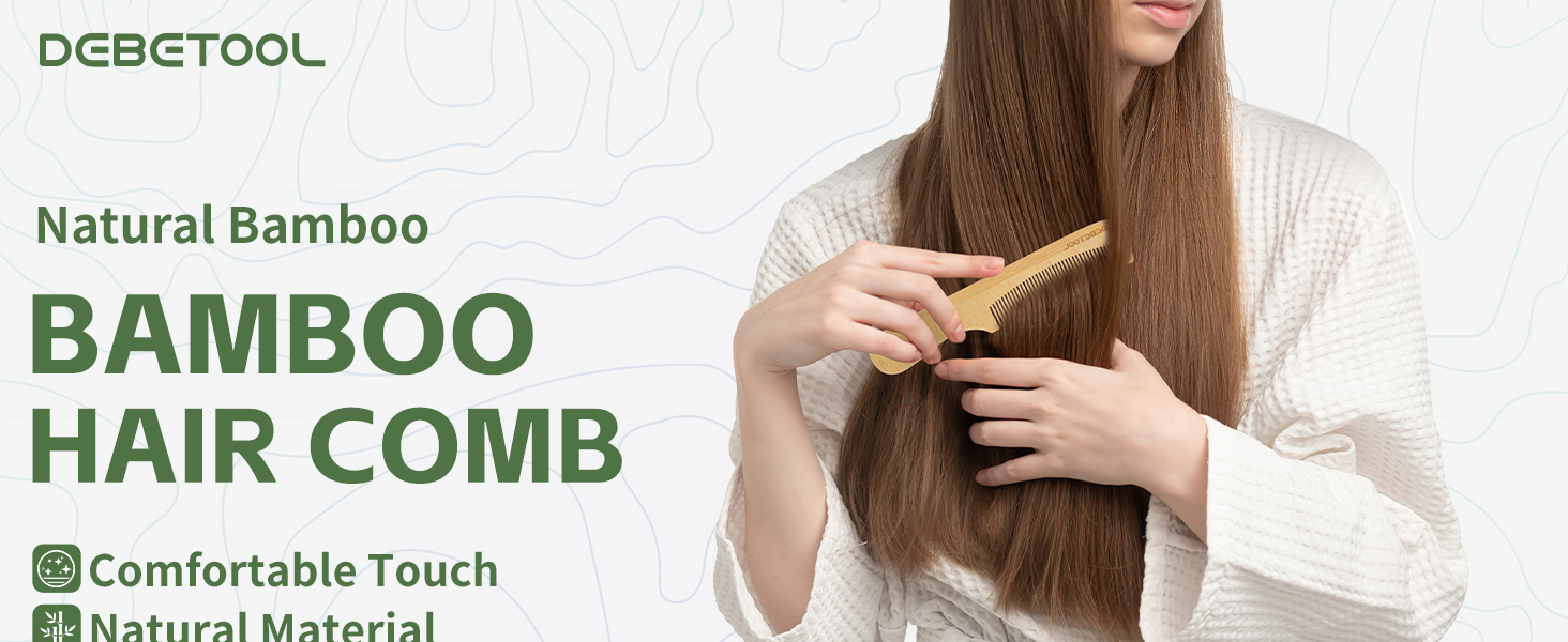 bamboo hair comb