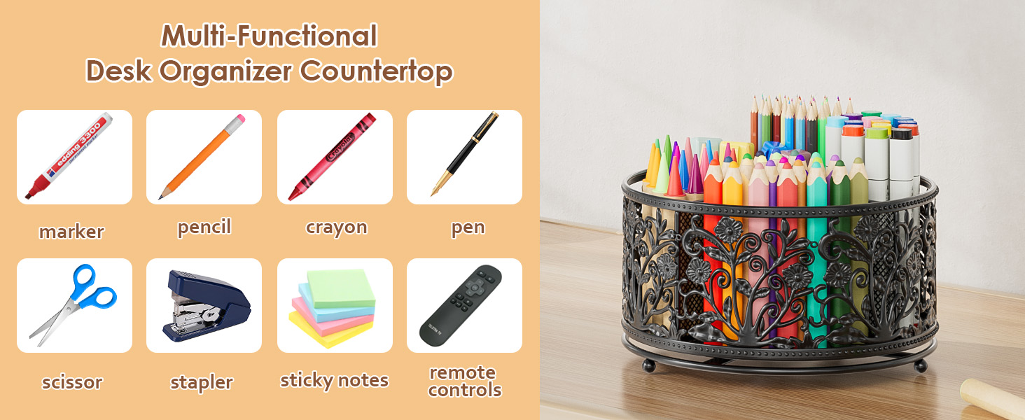 desk pen organizer
