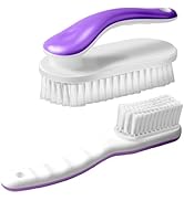 2Pack Shoe Cleaning Brush Household Laundry Clothes Scrubbing for Stains Bathroom Ergonomics Grip...