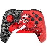 PDP REMATCH GLOW Wireless Nintendo Switch Pro Controller, Full Motion Controls – Licensed for Nin...