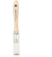 Zibra Square Paint Brush for Painting Murals, Details, Narrow Trim and Windows, 1-inch, Artist Brush