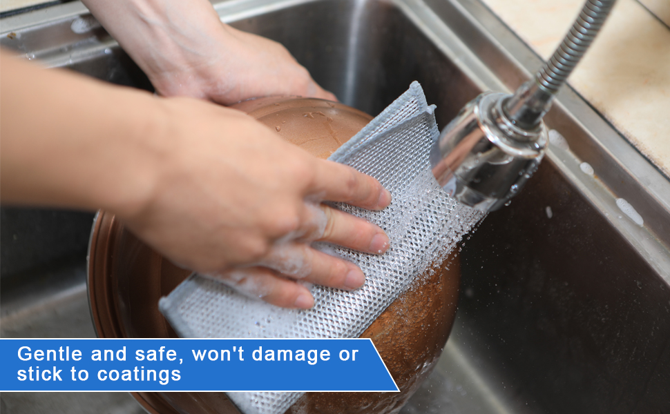 wire dishwashing rag non scratch wire dishcloth dish cloths for washing dishes