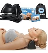 Comness 3-Level Occipital Release Tool for TMJ Relief & Pivotal Therapy - Neck Stretcher Pillow w...