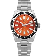 watchdives VH31 Quartz Watches, WD1965 62MAS Dive Watch 38mm Domed Sapphire Crystal Luxury Wristw...