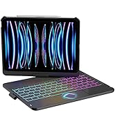 Touchpad Keyboard Case for iPad Pro 11 4th/3rd/2nd/1st Gen, (2022/2021/2020/2018),iPad Air 5th/4t...