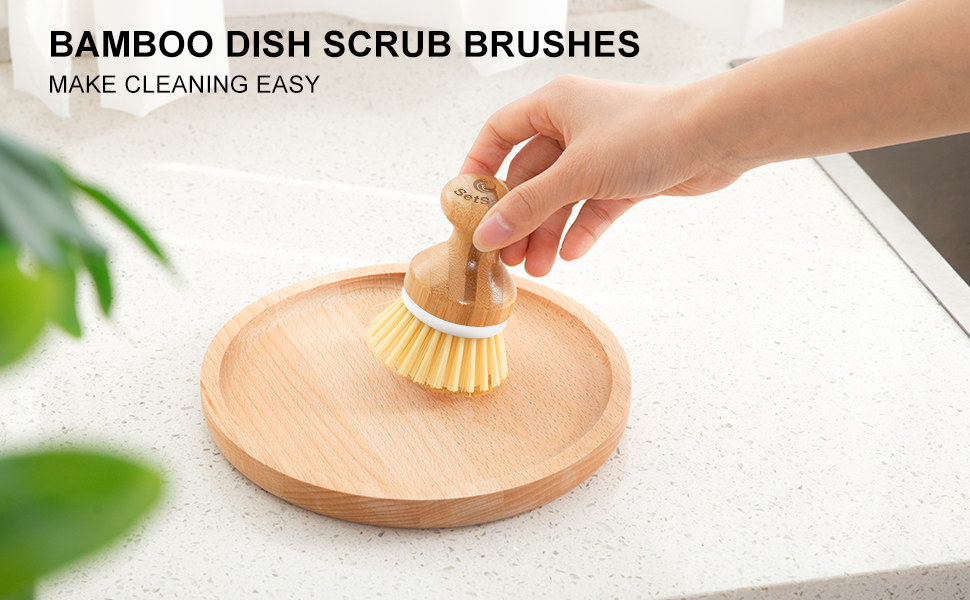 Bamboo Dish Brush