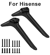 Base Stand for Hisense TV, TV Stand Legs Compatible with 32H3E 40H3E 50R6E1 58R6E 50R6E 55R6E 60R...