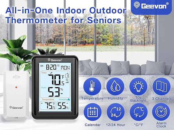Indoor Outdoor Thermometer