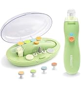 Fansidi Rechargeable Baby Nail Trimmer Electric, Easy & Safe Nail File for Newborn to Toddler, US...