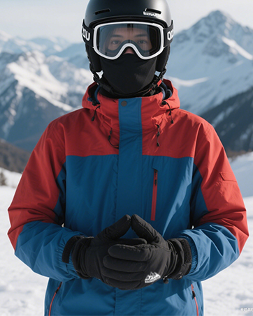 Bruvoalon Snowboard Gloves: Ergonomic Design for Park & Backcountry Riders