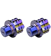 TENDYCOCO 2pcs Motorbike Key Head DIY Motor Key Head Motor Modified Key Cover DIY Motor Key Cover...