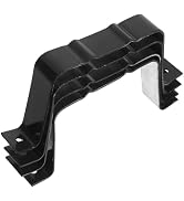 Uonlytech 4pcs Gutter Downspout Straps Rain Gutter Downspout Extension Straps Downspout Adapters ...