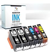 CMYi PGI-220 CLI-221 Replacement Combo Pack Ink Cartridges for Canon PIXMA MP640, MP640R, MP980, ...