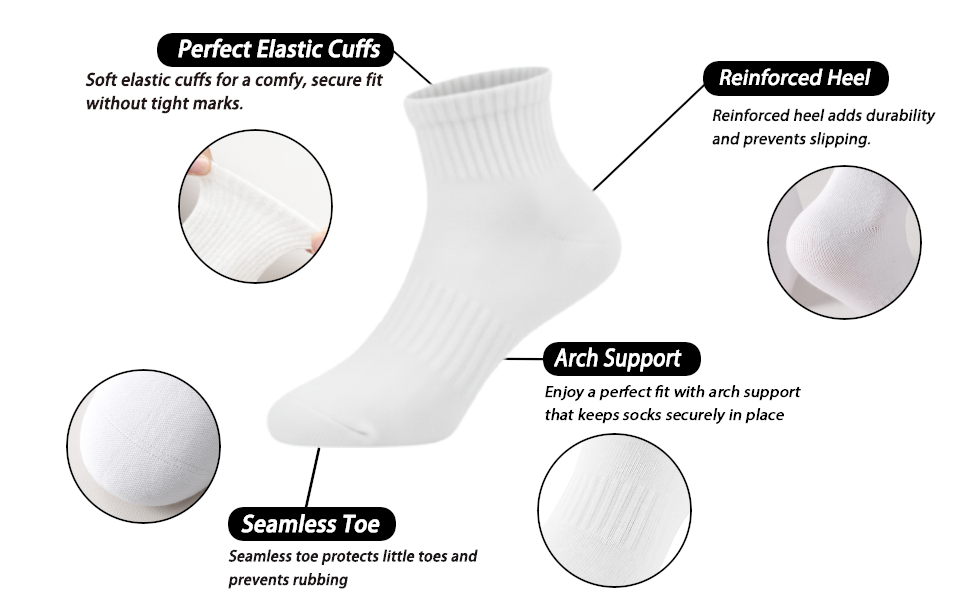 kids athletic socks