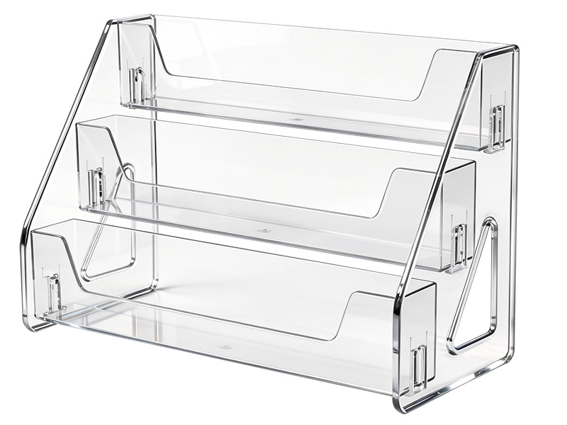 Upgraded 3-Tier Acrylic Brochure Holder