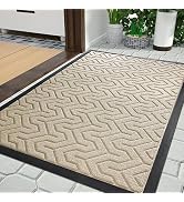 Yimobra Door Mat, All-Season Heavy Duty Doormat for Front Door Entrance, Non Slip Outside Mats fo...